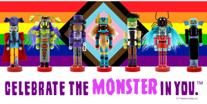 Monster Crackers Celebrate Pride Flag Tee - All Gender