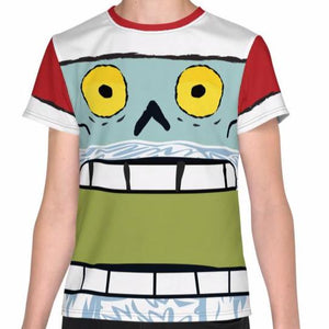 Claustopher Chomp Youth Tee (8-20) All-Over Print