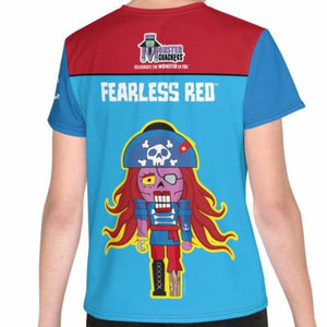Fearless Red Youth Tee (8-20) All-Over Print