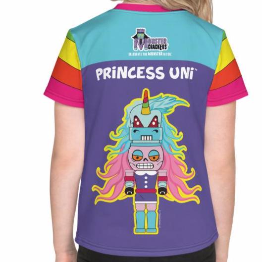 Princess Uni Kids Tee (2T-7) All-Over Print