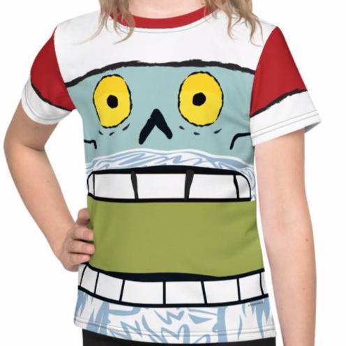 Claustopher Chomp Kids Tee (2T-7) All-Over Print