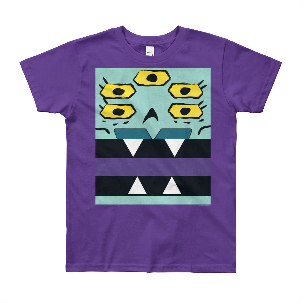 Ajax and Bot Box Face Youth (8-12 yrs) Tee - All Gender